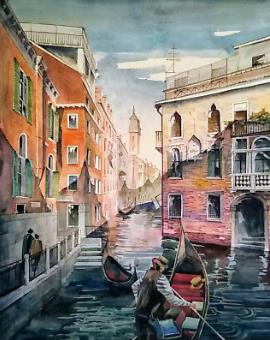 Картина "Cannaregio"