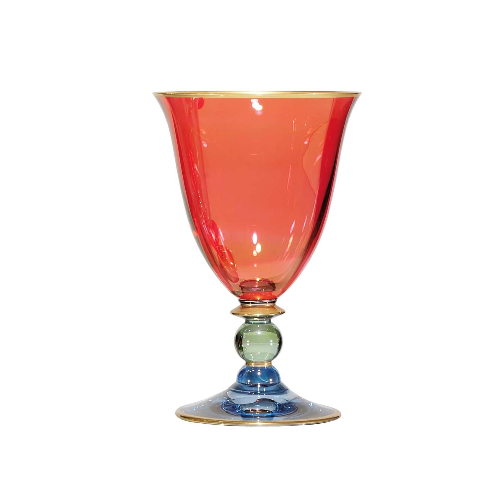 Vetrerie di Empoli Набор из 6-ти красных бокалов